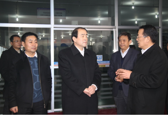 济宁市委书记马平昌到九洲国际公司莅临视察指导
