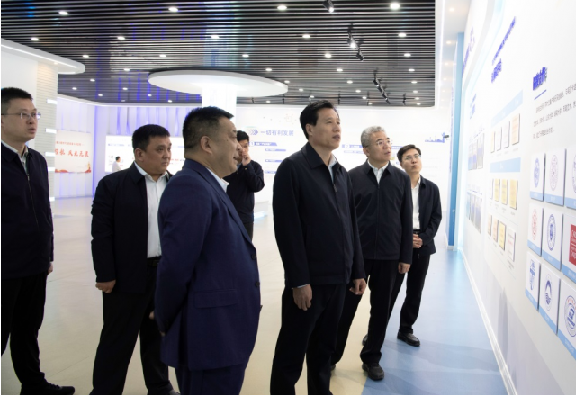 济宁市委常委、组织部部长、统战部部长庞建栋到九洲国际调研