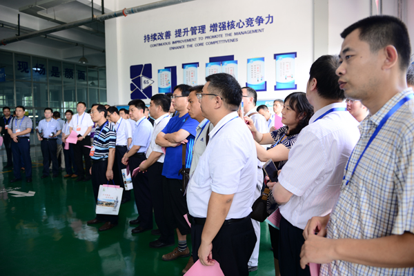 汶上博士智库联盟参访团参访九洲国际公司